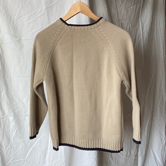 Brown sweater tan cream - Picture 8 of 10